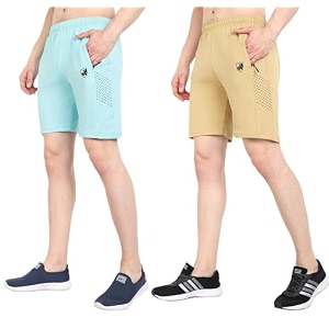 RynoGear Shorts for Men with Zipper Pocket