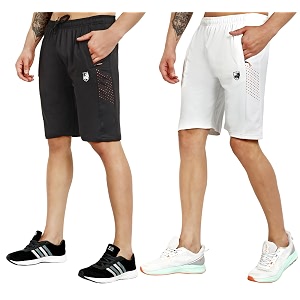 RynoGear Shorts for Men with Zipper Pocket