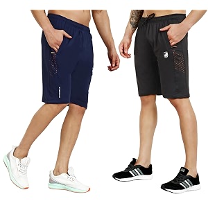 RynoGear Shorts for Men with Zipper Pocket