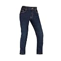 Rynox Downtown Pro Motorcycle Jeans with D3O Protectors | Impact Protection | Abrasion Resistance | Motorcycle Riding Jeans - Indigo Blue, XL