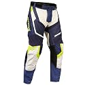 Rynox Dune Neo Offroad Pants | Motorcycle Offroad Riding Pants with Abrasion Resistance and Active Ventilation - Blue Hi-Viz Green, M