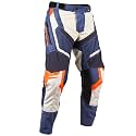 Rynox Dune Neo Offroad Pants | Motorcycle Offroad Riding Pants with Abrasion Resistance and Active Ventilation - Blue Orange, 2XL