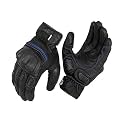 Rynox Tornado Pro 3 Riding Gloves (Black Blue, S)
