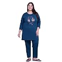 RYSH Women39s Plus Size Printed Nightshirt 