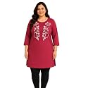 RYSH Women39s Plus Size Printed Nightshirt 