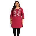 RYSH Women39s Plus Size Printed Nightshirt 
