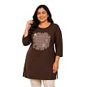 RYSH Women39s Plus Size Printed Nightshirt 
