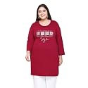 RYSH Women39s Plus Size Printed Nightshirt 