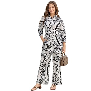 rytras Women Printed Straight Kurta Set with