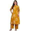 rytras Women Pure Cotton Printed A-Line Kurta