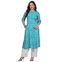 rytras Women Woman Pure Cotton Printed A-Line
