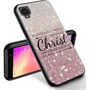 ryuithdjp for alcatel tcl a3 phone case a509dl 5534 shiny quote design phone case for tcl a3 case tpu stylish protective cover