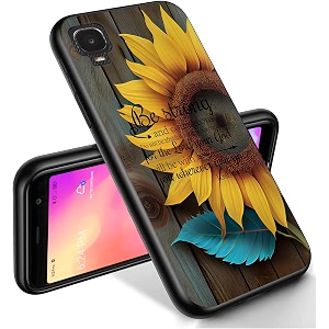 ryuithdjp for alcatel tcl a3 phone case a509dl 5534 sunflower quote design phone case for tcl a3 case tpu stylish protective cover