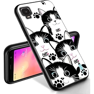 ryuithdjp for alcatel tcl a3 phone case a509dl 5534 cats design phone case for tcl a3 case tpu stylish protective cover