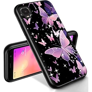 ryuithdjp for alcatel tcl a3 phone case a509dl 5534 butterflies design phone case for tcl a3 case tpu stylish protective cover