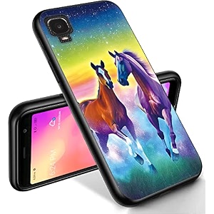 ryuithdjp for alcatel tcl a3 phone case a509dl 5534 horse design phone case for tcl a3 case tpu stylish protective cover