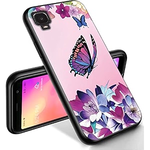 ryuithdjp for alcatel tcl a3 phone case a509dl 5534 butterflies women design phone case for tcl a3 case tpu stylish protective cover