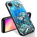 RYUITHDJP for Blu View 3 Phone Case 6"(B140DL) Forest Design, Phone Case for Blu View 3 Case TPU Stylish Protective Cover