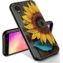 RYUITHDJP for Alcatel TCL A3 Phone Case (A509DL) 5.5" Sunflower Quote Design, Phone Case for TCL A3 Case TPU Stylish Protective Cover