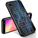 RYUITHDJP for Alcatel TCL A3 Phone Case (A509DL) 5.5" Number Design, Phone Case for TCL A3 Case TPU Stylish Protective Cover