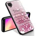 RYUITHDJP for Alcatel TCL A3 Phone Case (A509DL) 5.5" Quote Design, Phone Case for TCL A3 Case TPU Stylish Protective Cover