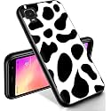 RYUITHDJP for Alcatel TCL A3 Phone Case (A509DL) 5.5" Cow Pint Design, Phone Case for TCL A3 Case TPU Stylish Protective Cover