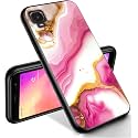 RYUITHDJP for Alcatel TCL A3 Phone Case (A509DL) 5.5" Marble Design, Phone Case for TCL A3 Case TPU Stylish Protective Cover