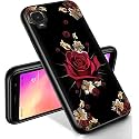 RYUITHDJP for Alcatel TCL A3 Phone Case (A509DL) 5.5" Roses Gold Design, Phone Case for TCL A3 Case TPU Stylish Protective Cover