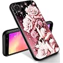 RYUITHDJP for Alcatel TCL A3 Phone Case (A509DL) 5.5" Roses Girl Design, Phone Case for TCL A3 Case TPU Stylish Protective Cover