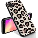 RYUITHDJP for Alcatel TCL A3 Phone Case (A509DL) 5.5" Leopard Pattern Design, Phone Case for TCL A3 Case TPU Stylish Protective Cover