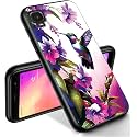 RYUITHDJP for Alcatel TCL A3 Phone Case (A509DL) 5.5" Hummingbirds Girl Design, Phone Case for TCL A3 Case TPU Stylish Protective Cover