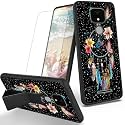 RYUITHDJP for ANS Artia ACK2326 Phone Case Dream Catcher Theme with Screen Protector Detachable Stand Phone Case for ANS ACK2326 Case Soft TPU Stylish Protective Cover