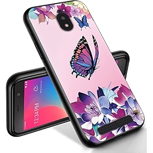 ryuithdjp for blu view 2 phone case 5534 b130dl butterflies women design phone case for blu view 2 case tpu stylish protective cover