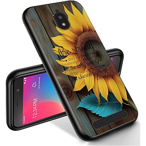 ryuithdjp for blu view 2 phone case 5534 b130dl sunflower quote design phone case for blu view 2 case tpu stylish protective cover