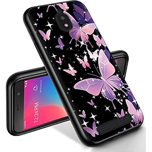 ryuithdjp for blu view 2 phone case 5534 b130dl butterflies design phone case for blu view 2 case tpu stylish protective cover