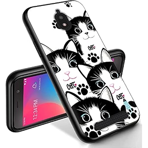 ryuithdjp for blu view 2 phone case 5534 b130dl cats design phone case for blu view 2 case tpu stylish protective cover