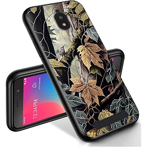 ryuithdjp for blu view 2 phone case 5534 b130dl leaves design phone case for blu view 2 case tpu stylish protective cover