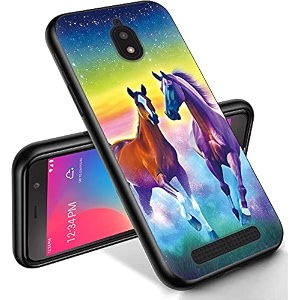 ryuithdjp for blu view 2 phone case 5534 b130dl horse design phone case for blu view 2 case tpu stylish protective cover