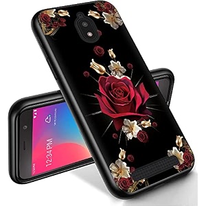 ryuithdjp for blu view 2 phone case 5534 b130dl roses gold design phone case for blu view 2 case tpu stylish protective cover