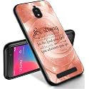 RYUITHDJP for Blu View 2 Phone Case 5.5" (B130DL) Inspirational Bible Design, Phone Case for Blu View 2 Case TPU Stylish Protective Cover