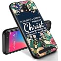 RYUITHDJP for Blu View 2 Phone Case 5.5" (B130DL) Bible Quote Design, Phone Case for Blu View 2 Case TPU Stylish Protective Cover
