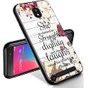 RYUITHDJP for Blu View 2 Phone Case 5.5" (B130DL) Inspirational Quote Design, Phone Case for Blu View 2 Case TPU Stylish Protective Cover