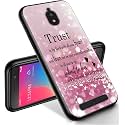 RYUITHDJP for Blu View 2 Phone Case 5.5" (B130DL) Quote Design, Phone Case for Blu View 2 Case TPU Stylish Protective Cover