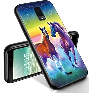 ryuithdjp for blu view 3 phone case 634b140dl horse design phone case for blu view 3 case tpu stylish protective cover