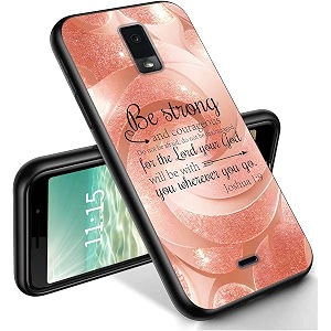 ryuithdjp for blu view 3 phone case 634b140dl inspirational bible design phone case for blu view 3 case tpu stylish protective cover
