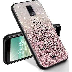 ryuithdjp for blu view 3 phone case 634b140dl quote shiny design phone case for blu view 3 case tpu stylish protective cover