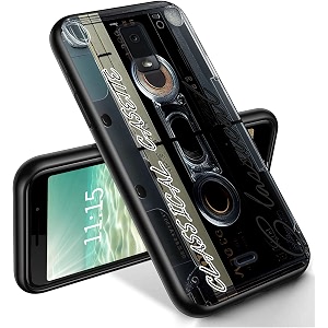 ryuithdjp for blu view 3 phone case 634b140dl classical cassette design phone case for blu view 3 case tpu stylish protective cover