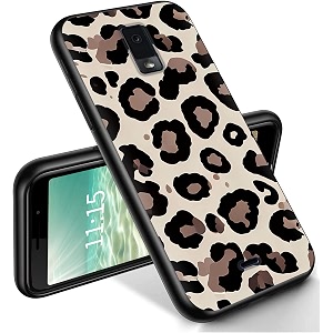 ryuithdjp for blu view 3 phone case 634b140dl leopard pattern design phone case for blu view 3 case tpu stylish protective cover