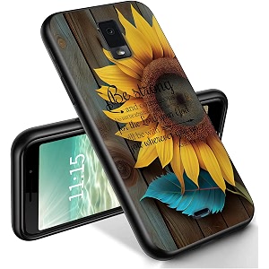 ryuithdjp for blu view 3 phone case 634b140dl sunflower quote design phone case for blu view 3 case tpu stylish protective cover