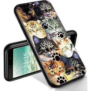ryuithdjp for blu view 3 phone case 634b140dl paw cat design phone case for blu view 3 case tpu stylish protective cover